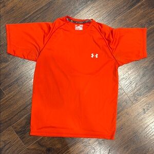 Under Armour Men's Orange T-Shirt